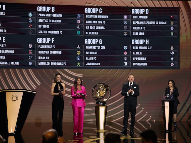 Así quedó el sorteo para el Mundial Clubes 2025
