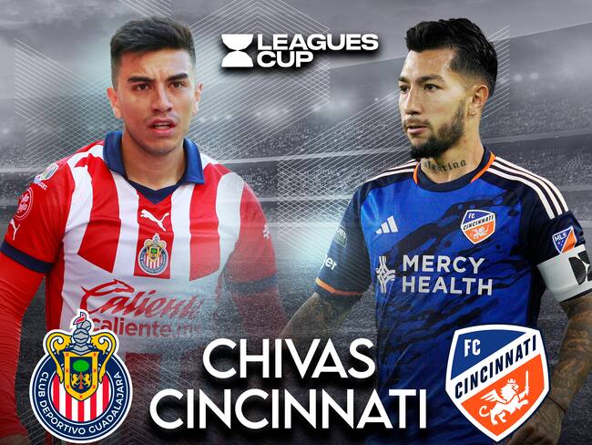 Chivas vs Cincinnati, EN VIVO, A qué hora y dónde ver, reanudación Leagues Cup