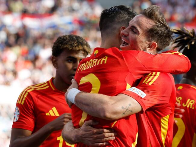 España debuta con furia al golear a Croacia dentro de la Euro 2024