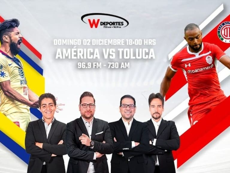 América vs Toluca . Foto: W Deportes