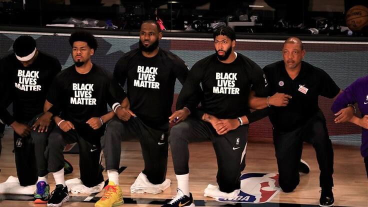 NBA pospone juegos de Playoffs por protesta de los jugadores en contra del racismo