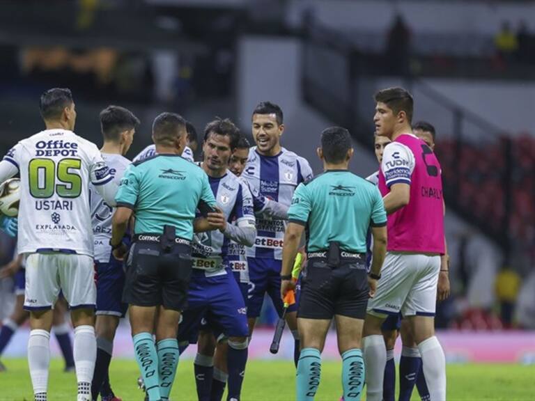 Fernando Guerrero recibió reclamos del Pachuca . Foto: Mexsport