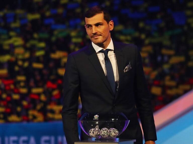 Iker Casillas en el sorteo de la Champions. Foto: Getty Images