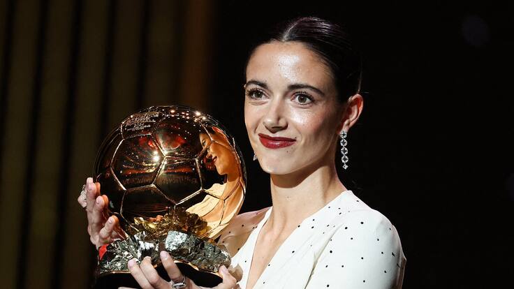 Aitana Bonmanti vuelve a ganar el Balón de Oro como mejor jugadora del mundo