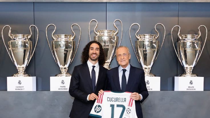Real Madrid presenta a Marc Cucurella: precio, dorsal y años de contrato