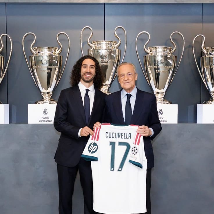 Real Madrid presenta a Marc Cucurella: precio, dorsal y años de contrato