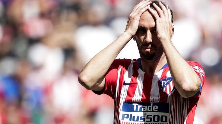 Diego Godín se despide del Atlético