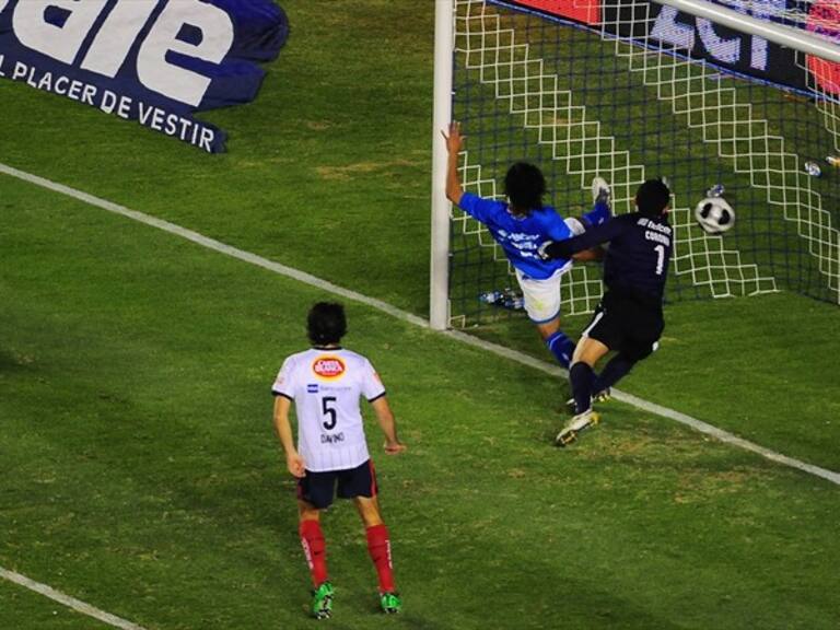 Cruz Azul al momento de perder una final en el Estadio Azul. Foto: Getty Images