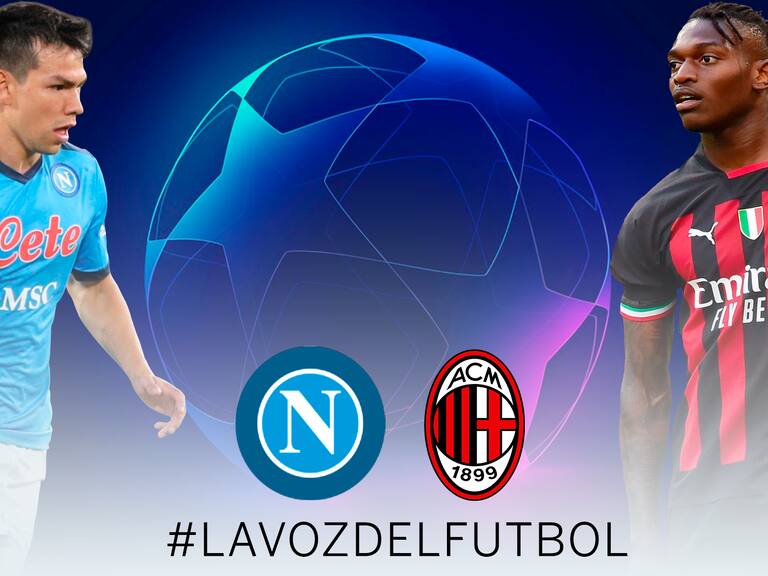 Napoli vs Milan en vivo Champions League