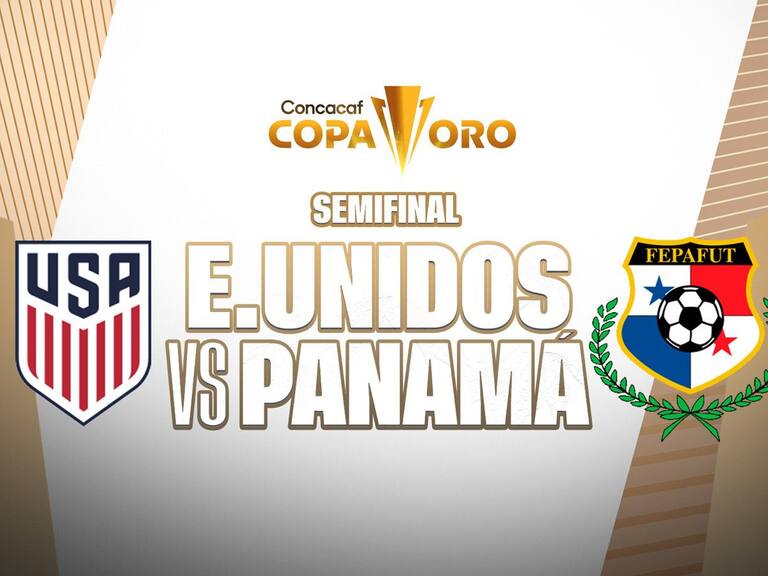 Estados Unidos VS Panamá: EN VIVO, dónde y cuándo ver el partido de la Semifinal de la Copa Oro 2023