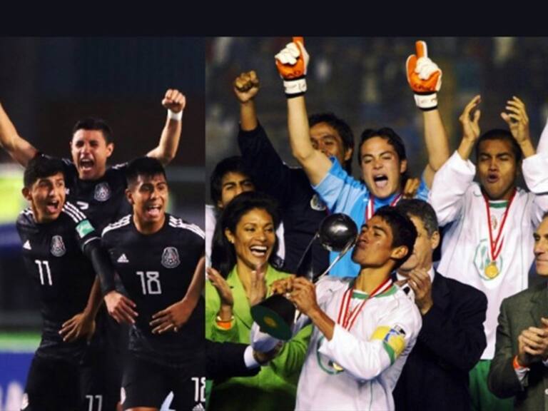 México Sub 17 (2019 y 2005). Foto: Getty Images