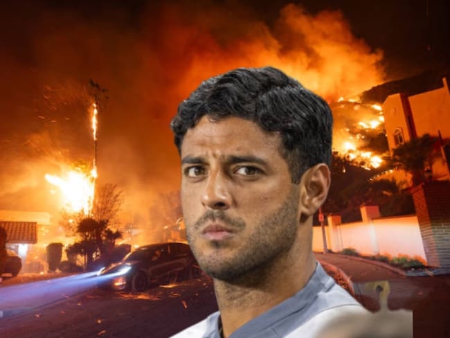 Carlos Vela pierde su casa de Los Ángeles por incendios masivos