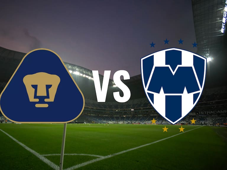 Pumas vs Rayados en el Estadio BBVA, jornada 13 de la Liga MX.