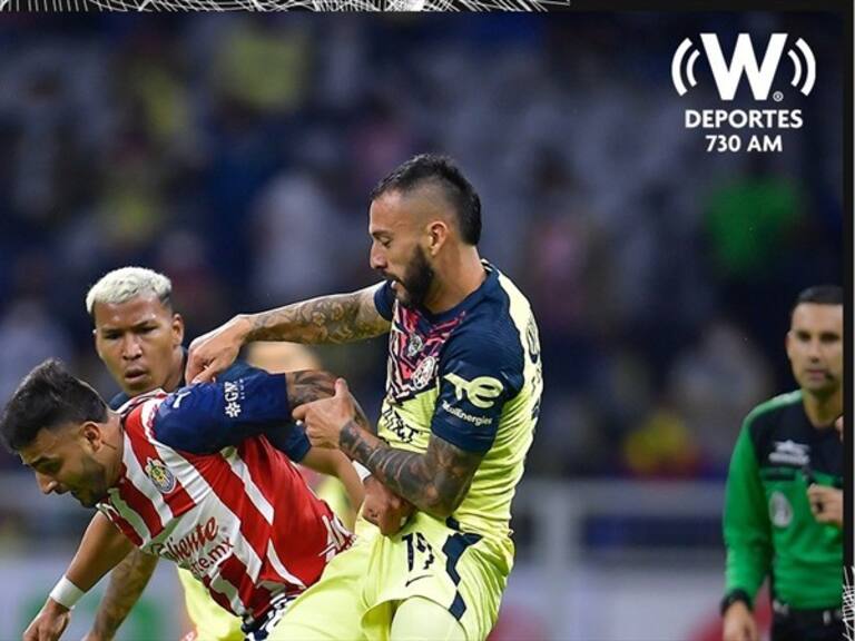 chivas vs américa . Foto: wdeportes