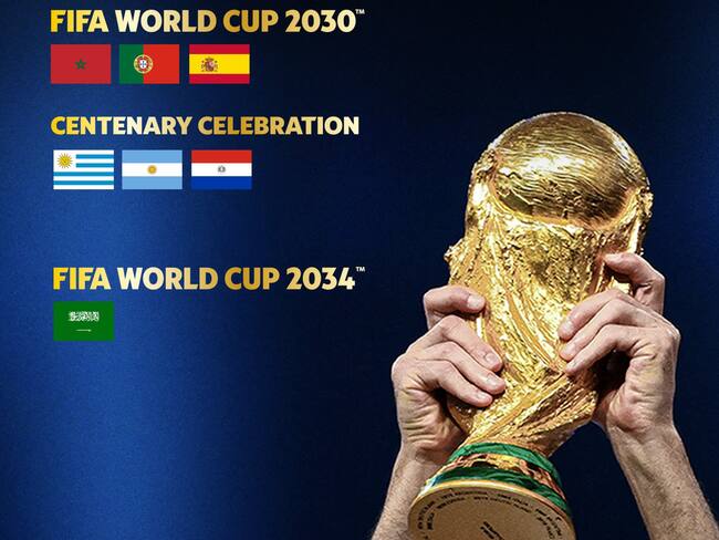 FIFA confirma sedes para Mundiales de 2030 y 2034