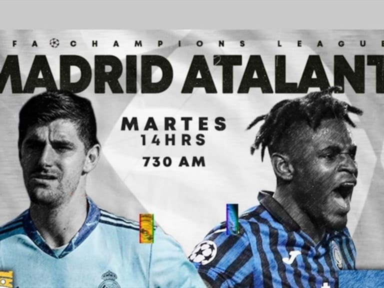 Real Madrid vs Atalanta. Foto: W Deportes