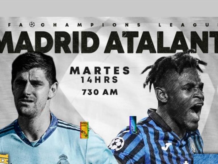 Real Madrid vs Atalanta. Foto: W Deportes
