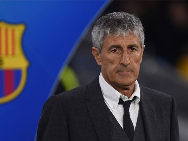 Quique Setién Barcelona. Foto: Getty Images