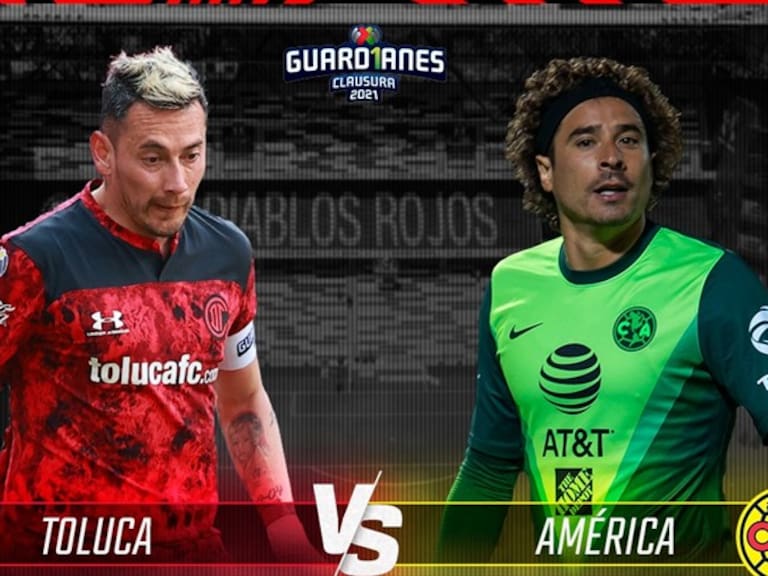 Toluca vs América, en vivo, Jornada 16, Liga BBVA MX, Guard1anes 2021
