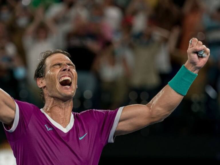 Nadal vino de atrás para vencer al ruso. Foto: getty