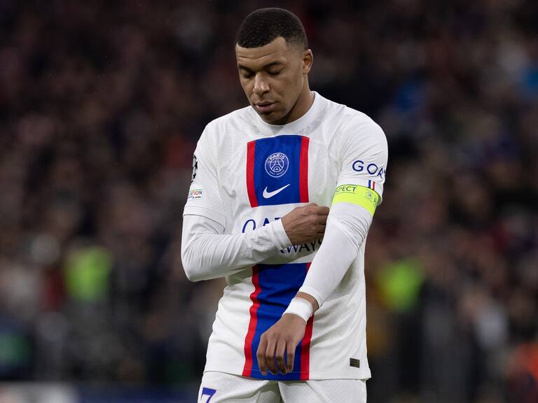 Kylian Mbappé con PSG