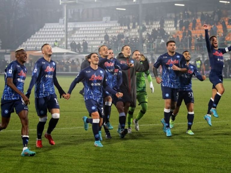 Napoli ya es segundo en la Serie A. Foto: GETTY