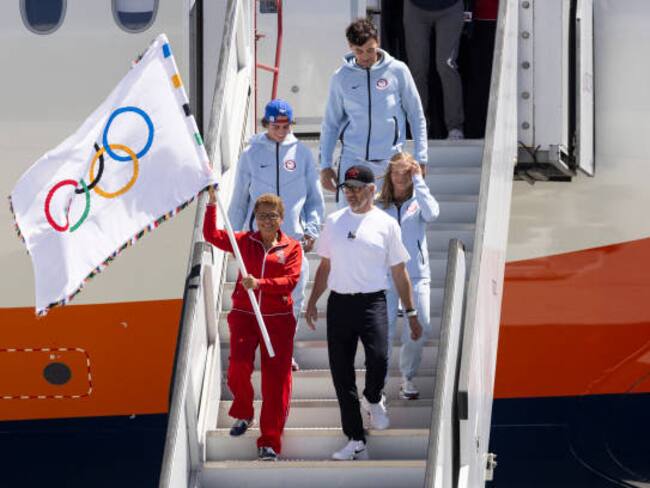 La bandera olímpica ya está en Los Ángeles, sede para los Juegos Olímpicos 2028