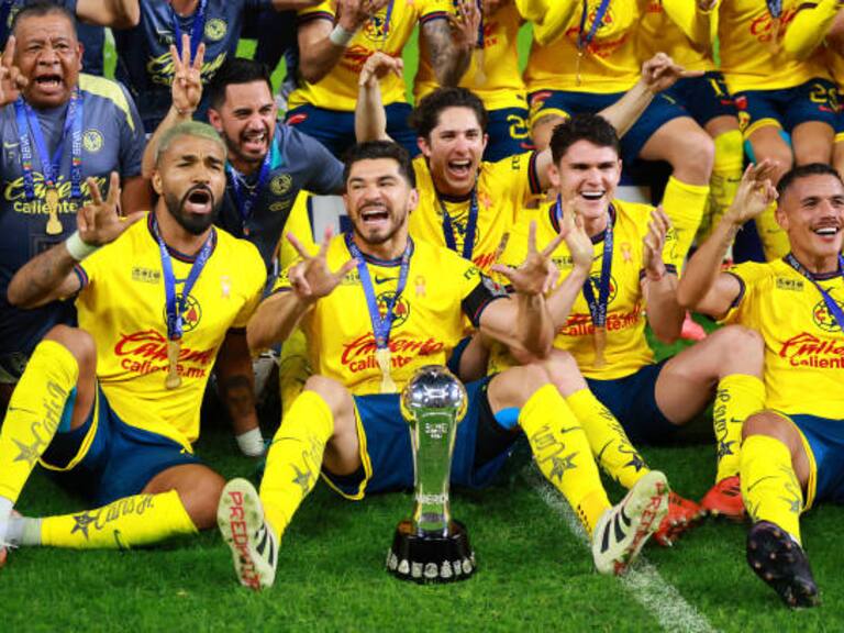América anuncia la fecha del festejo del Tricampeonato