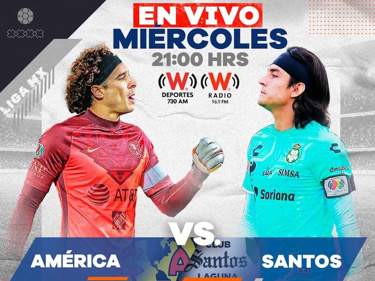 América vs Santos desde la cancha del estadio Azteca