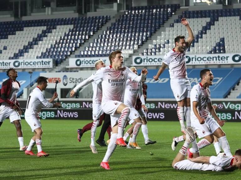 Milán clasificó a la Europa League . Foto: Getty Images