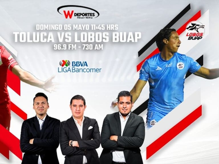 Toluca vs Lobos BUAP. Foto: