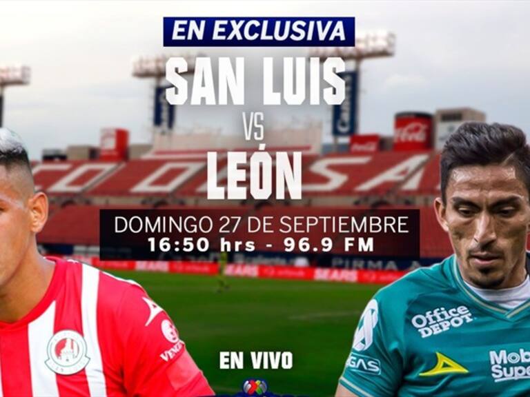 Atlético San Luis vs León. Foto: W Deportes