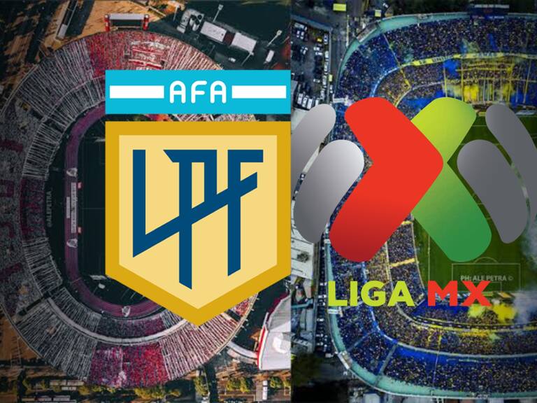 Liga MX y su similar en Argentina