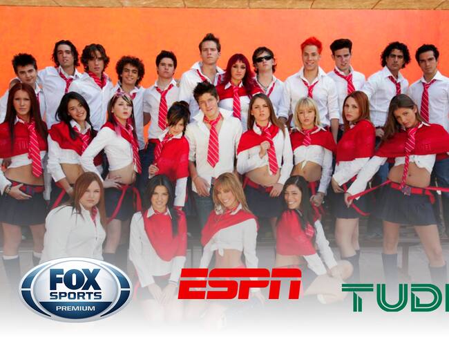 Actor de Rebelde debuta con analista de futbol en TV