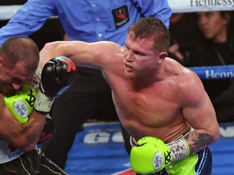 Canelo vs Kovalev. Foto: GettyImages