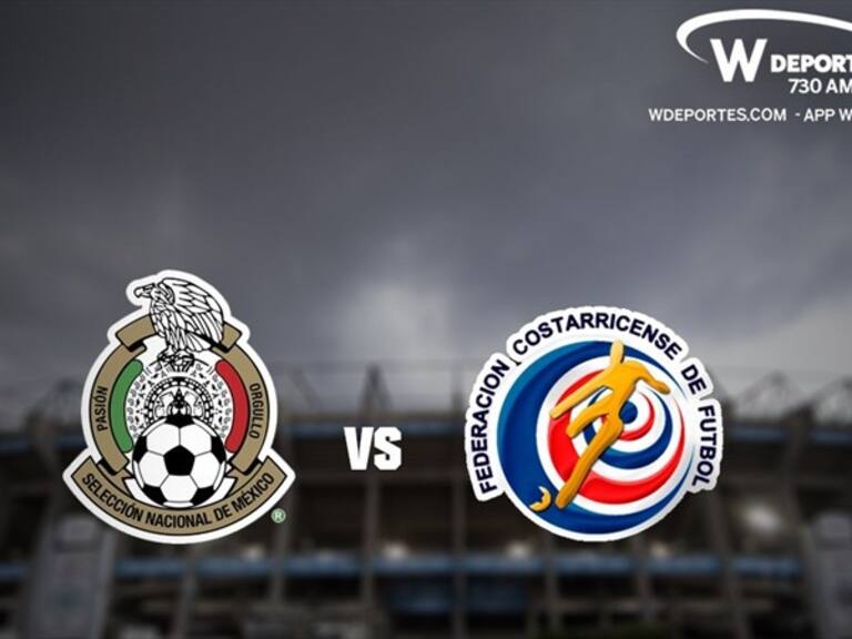 Se cancela el México vs Costa Rica . Foto: Especial W Deportes.