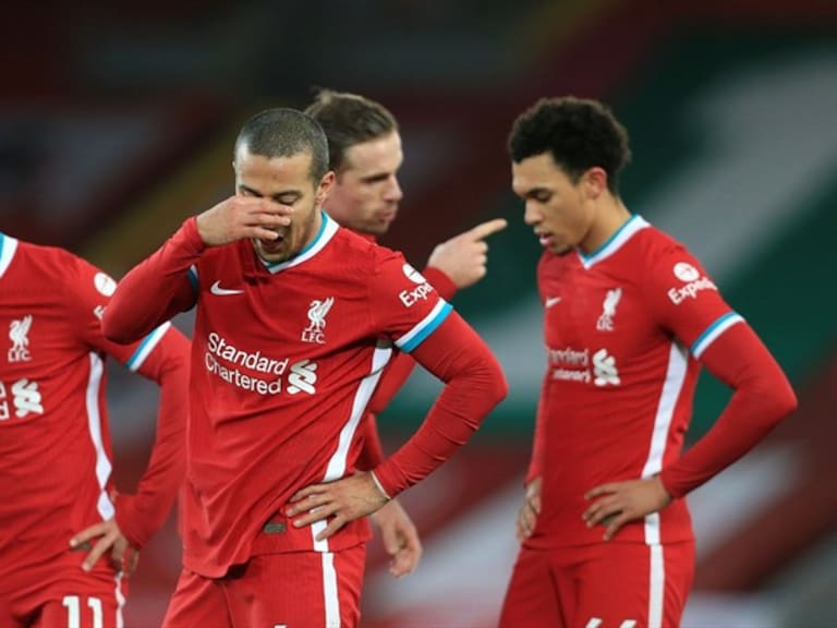 Liverpool en un partido. Foto: Getty Images
