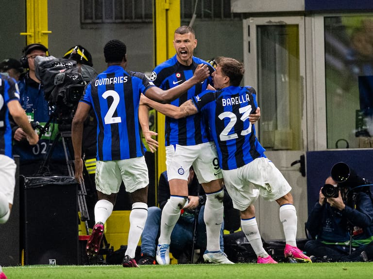 Inter venció al Milan en la Ida de Semis de Champions