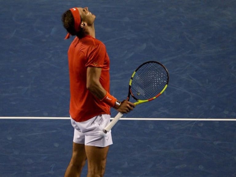 Rafa Nadal fuera del Masters. Foto: W Deportes