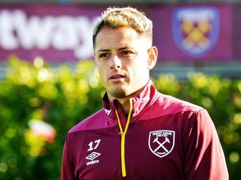 Chicharito . Foto: Facebook West Ham United