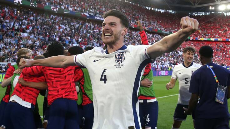 Inglaterra elimina a Suiza en tanda de penales y obtiene boleto a semifinales