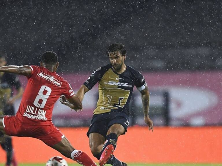 Pumas vs Toluca. Foto: twitter @TolucaFC