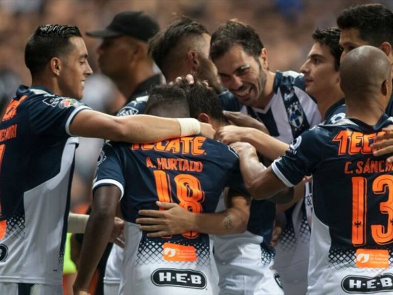 Monterrey celebra un gol . Foto: Getty Images