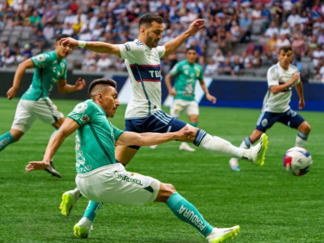 León y Vancouver Whitecaps y la extensa tanda de penaltis en la Leagues Cup
