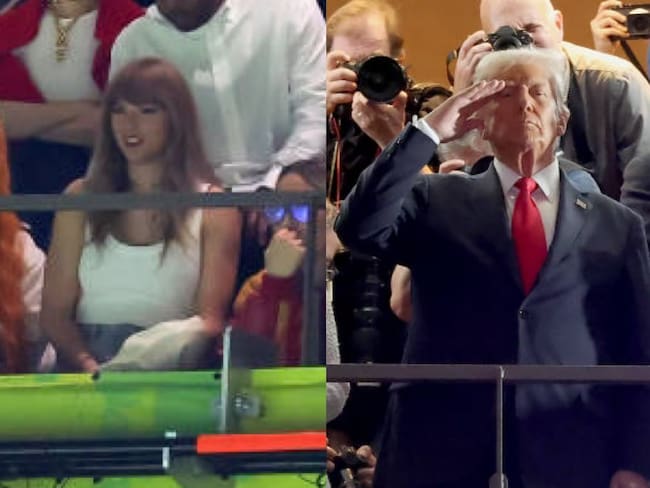 Donald Trump se burla de Taylor Swift tras ser abucheada en el Super Bowl