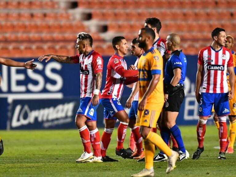 San Luis vs Tigres.. Foto: Mexsport