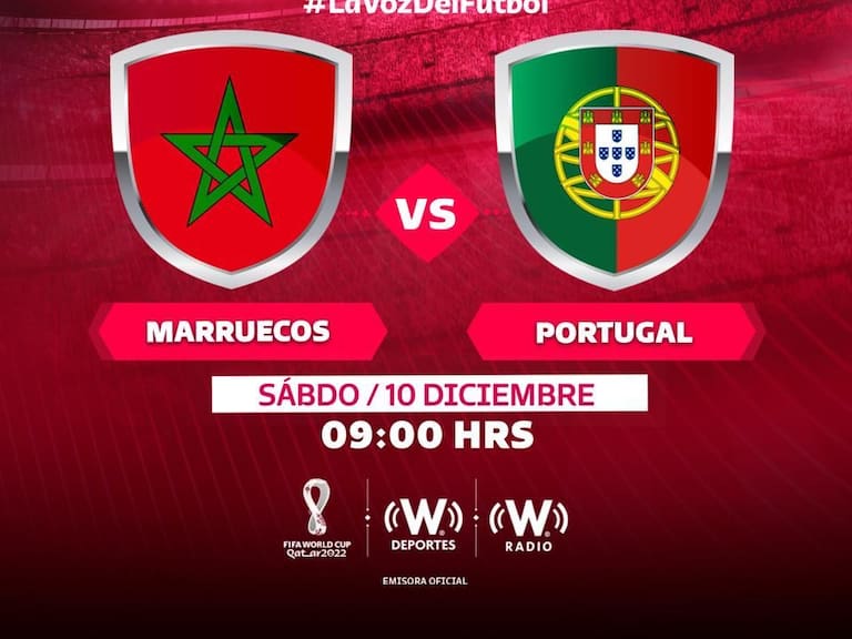Marruecos vs Portugal, en vivo
