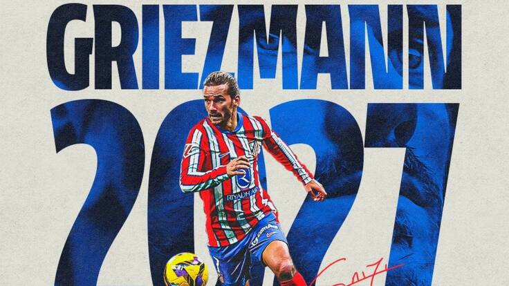 Griezmann renueva contrato con el Atlético de Madrid y jugará el Mundial de Clubes
