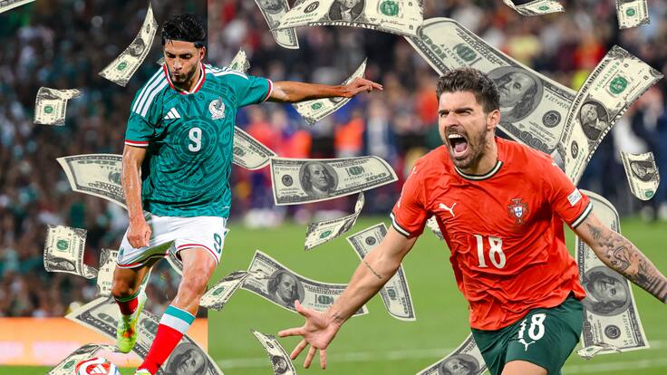Selección Mexicana: ¡Diferencias nóminas México vs Portugal!