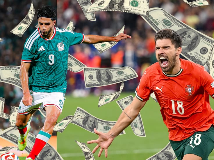 Selección Mexicana: ¡Diferencias nóminas México vs Portugal!